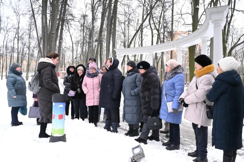 В воскресенском парке регулярно проходят экскурсии