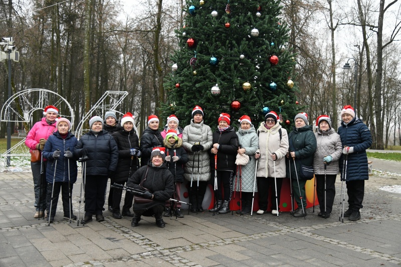 В парке Воскресенска прошло областное мероприятие "Зимние рекорды"