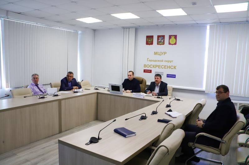 На совещании с вице-губернатором Московской области 