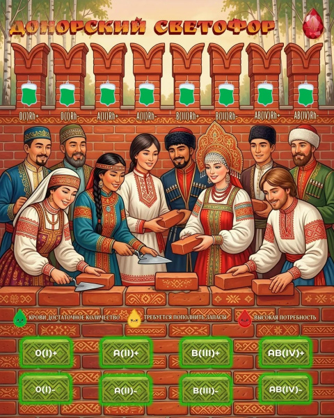 Центр крови приглашает воскресенцев стать донорами крови