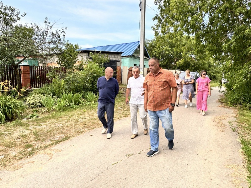 Рабочие выезды в сельские населённые пункты Воскресенска