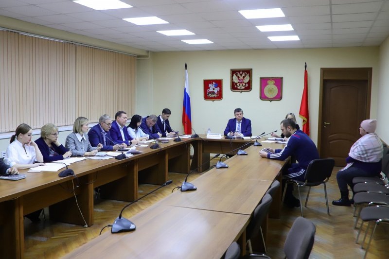 Глава городского округа Воскресенск провёл приём граждан 