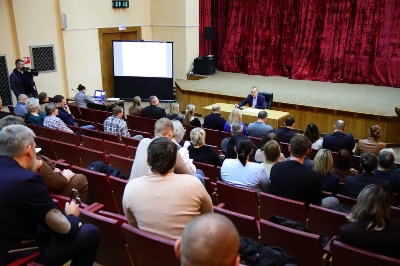 На оперативном совещании в Воскресенске обсудили уборку снега в округе