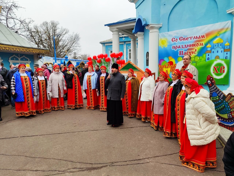 Воскресенский хор принял участие в празднике Светлой Пасхи в Коломне
