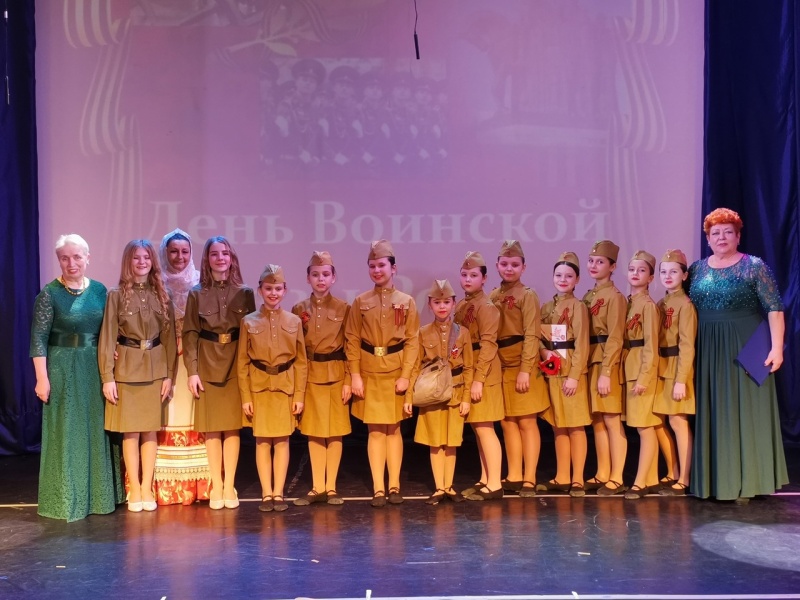 В городском округе Воскресенск прошёл концерт в честь Дня воинской славы России 
