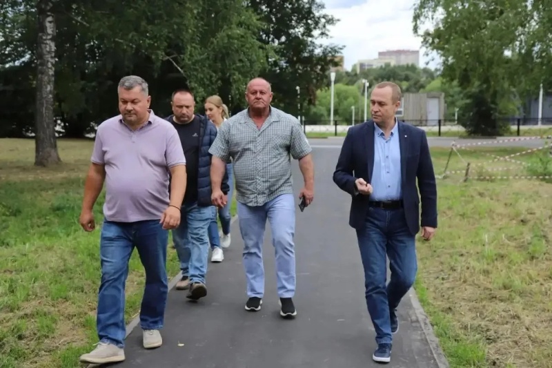 Глава городского округа Воскресенск провел обход микрорайона Новлянский