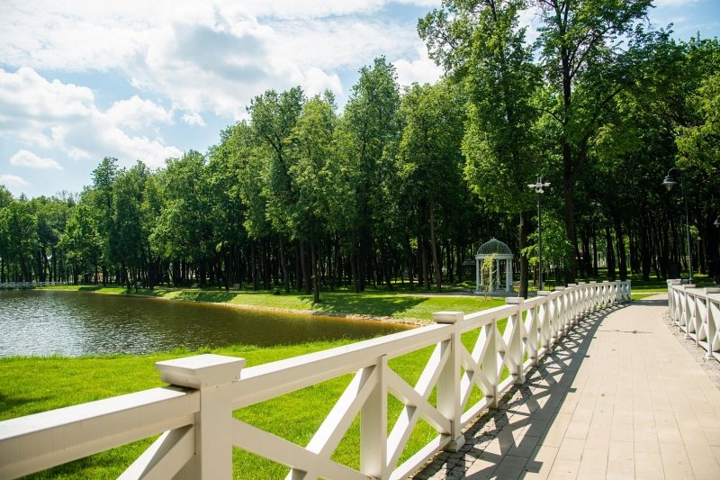 Парк усадьбы Кривякино г.о. Воскресенск стал одним из самых посещаемых в Подмосковье 