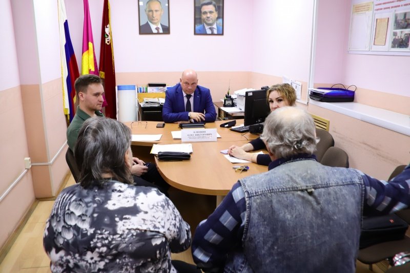 На приёме по вопросам улучшения жилищных условий