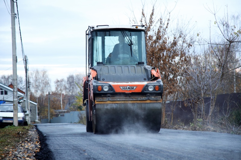 В городском округе Воскресенск продолжается ремонт дорог