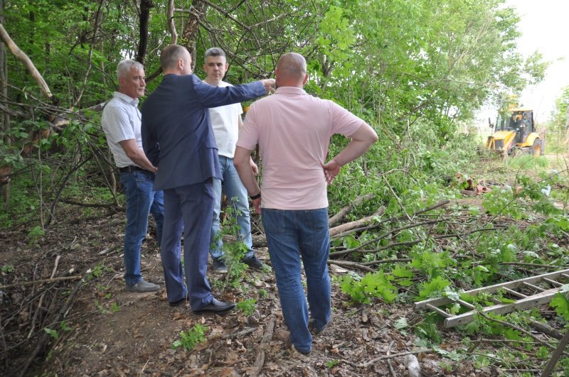 Глава городского округа Воскресенск выехал на улицу Зелинского 