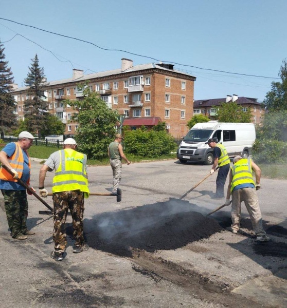 В городском округе Воскресенск продолжаются работы по ремонту дорог