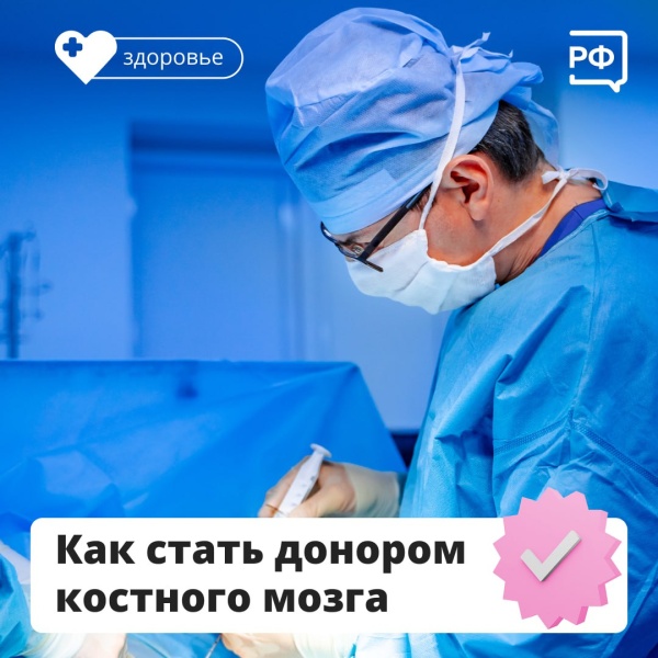 Как стать донором костного мозга