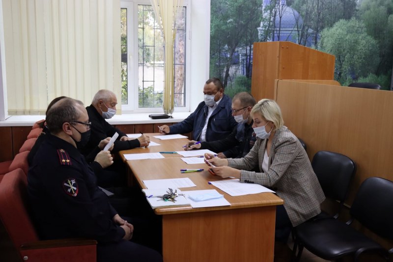 Заседание Общественного совета при УМВД состоялось в Воскресенске