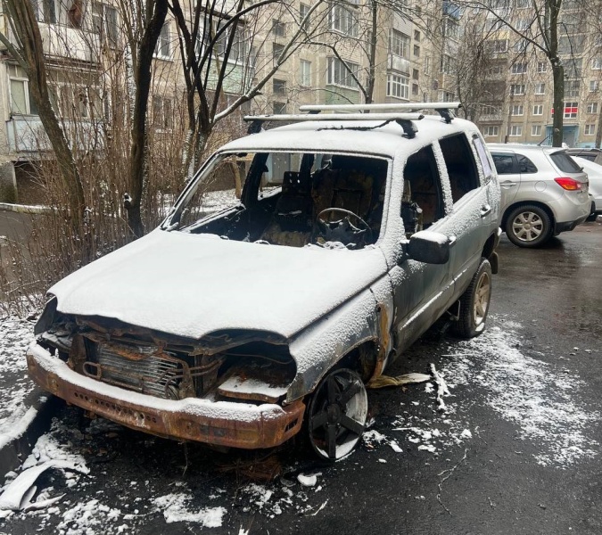 Выявлено брошенное транспортное средство