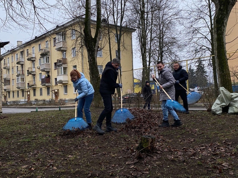 В Воскресенске провели субботник 