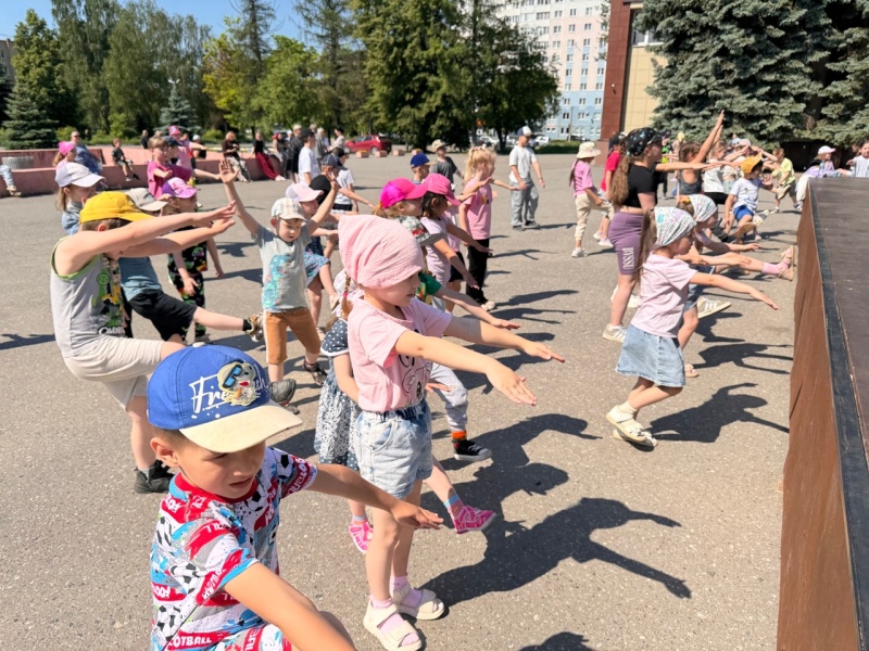 В Воскресенске провели "Позитивную зарядку" 