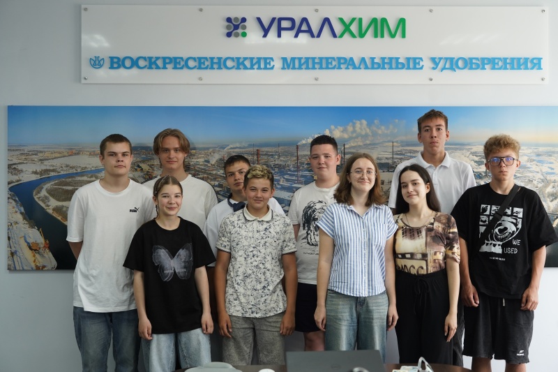 В филиале «ВМУ» завершился проект «Трудовой отряд школьников» 