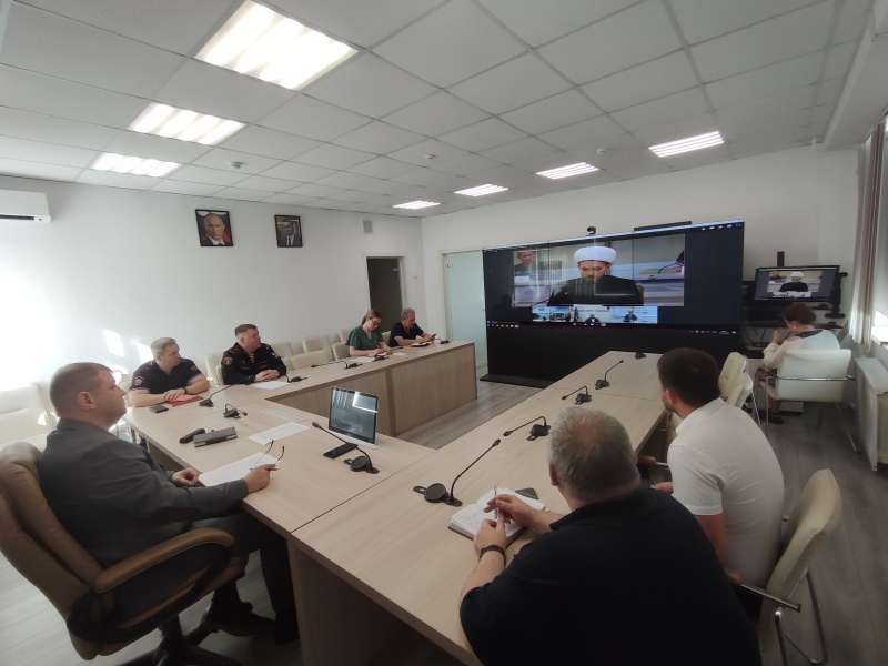 Представители антитеррористической комиссии  городского округа Воскресенск в приняли участие в областном совещании по подготовке к празднику Курбан‑байрам