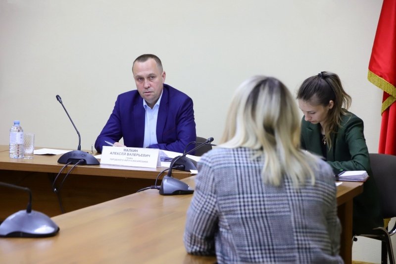 Глава городского округа Воскресенск провёл приём граждан