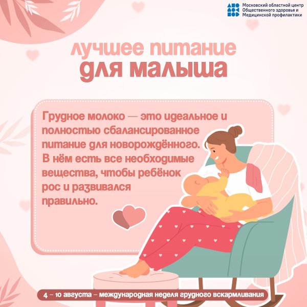 О пользе грудного вскармливания