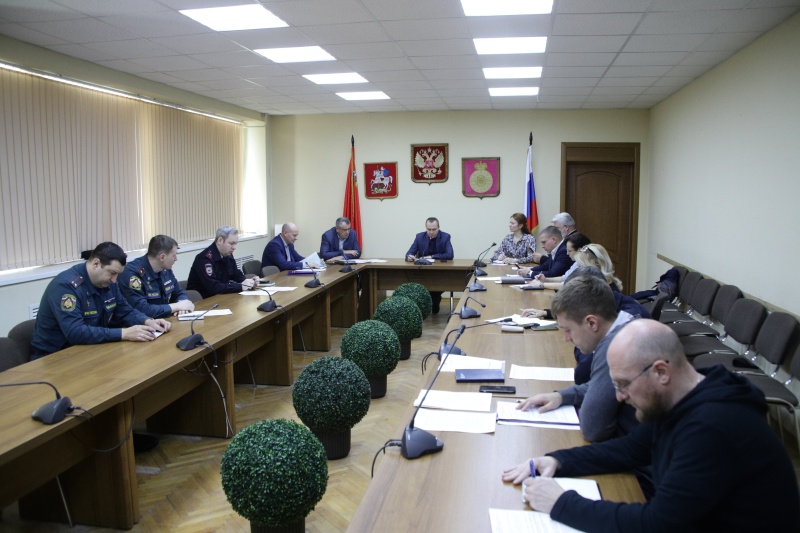 В Воскресенске обсудили меры общественной безопасности предстоящих религиозных праздников 