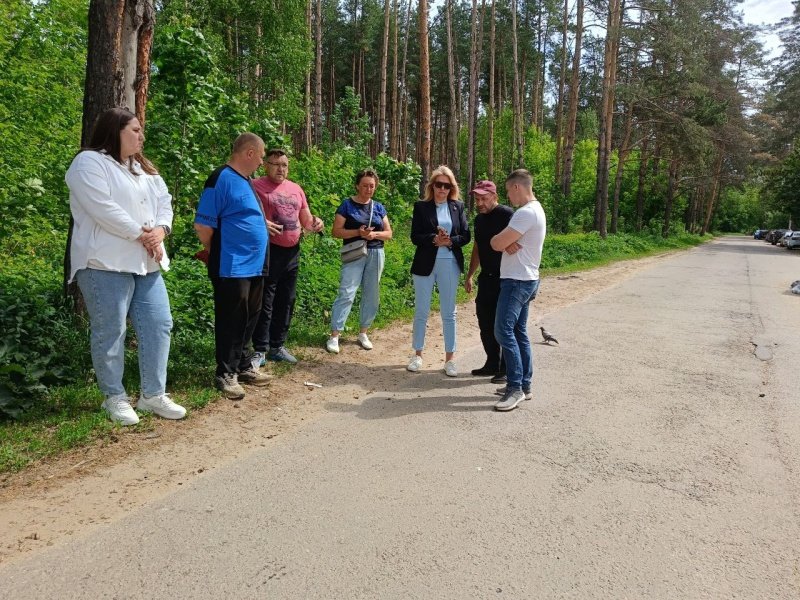 Рабочие выезды в микрорайоны Воскресенска 