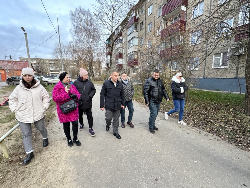 Рабочие выезды в микрорайоны Воскресенска 