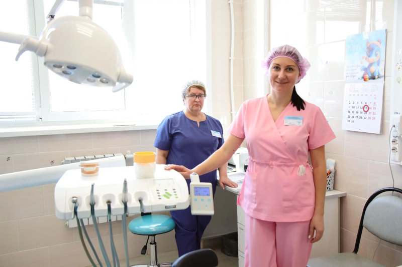В стоматологической поликлинике Воскресенска начал работу новый кабинет для юных пациентов