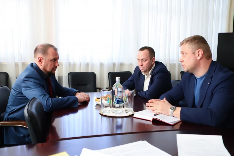 Глава городского округа Воскресенск встретился с генеральным директором ООО «Газпром теплоэнерго МО»