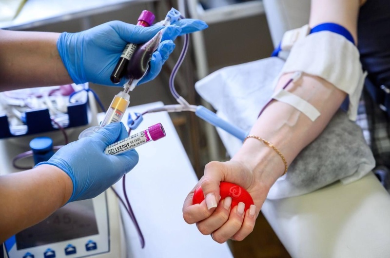 Почти 14 тонн донорской крови и ее компонентов заготовили в Подмосковье с начала года