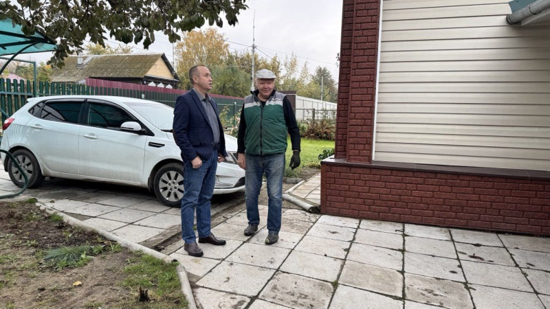 В Воскресенске восстанавливают дома и придомовые территории, пострадавшие от беспилотников